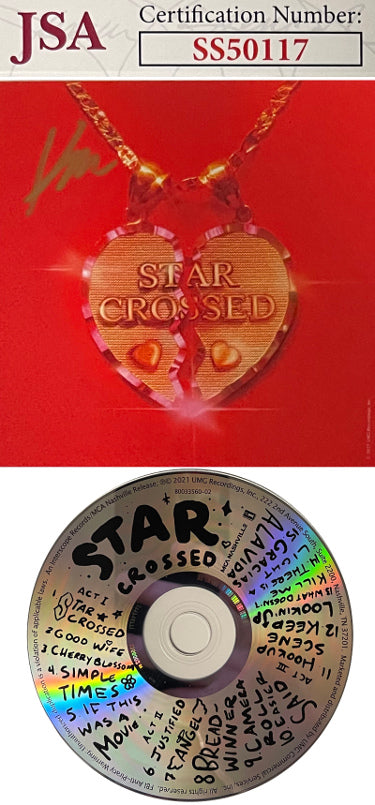 Kacey Musgraves 2021 Star Crossed CD with Autographed Art Card?Çô JSA #SS50117-Powers Sports Memorabilia
