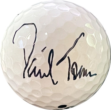 David Toms Autographed Srixon PGA Golf Ball?Çô COA (2001 PGA Championship)-Powers Sports Memorabilia