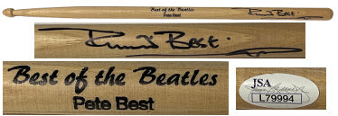 Pete Best Autographed Best of the Beatles Drum Stick- JSA #L79994-Powers Sports Memorabilia