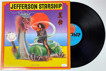 David Frieberg Autographed Jefferson Starship 1976 Spitfire Album/Record/LP- JSA #AC92451-Powers Sports Memorabilia