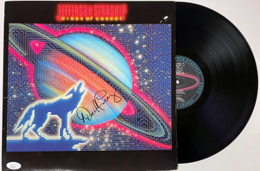David Frieberg Autographed Jefferson Starship 1982 Winds of Change Album/Record/LP- JSA #AC92450-Powers Sports Memorabilia