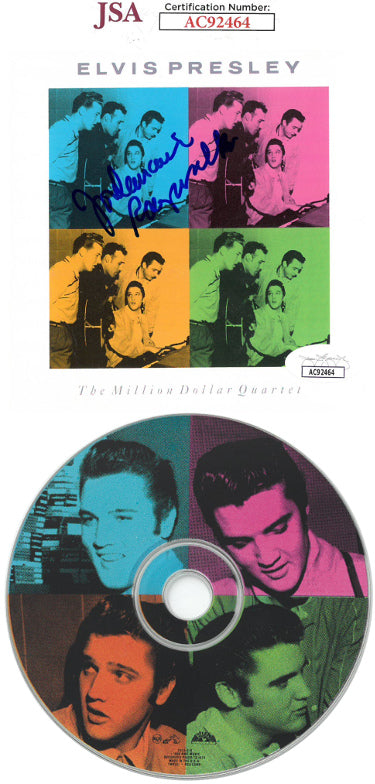 Elvis Presley's Jordainaires Ray Walker Autographed 1990 The Million Dollar Quartet Album Cover w/CD- JSA #AC92464-Powers Sports Memorabilia