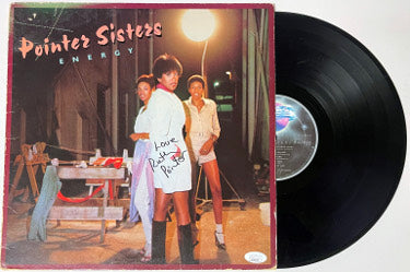 Ruth Pointer Autographed 1978 The Pointer Sisters Energy Album Cover/LP/Vinyl/Record w/ Love- JSA #AC92440-Powers Sports Memorabilia