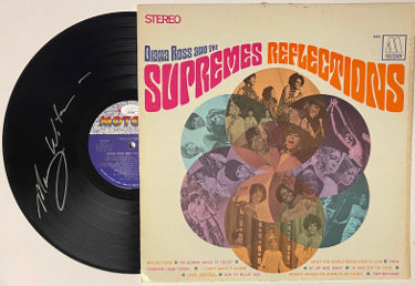 Mary Wilson Autographed 1968 Diana Ross & The Supremes Reflections Album LP/Vinyl/Record w/ Cover- JSA #AC92446-Powers Sports Memorabilia
