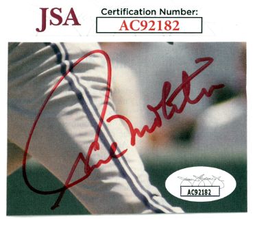 Paul Molitor Autographed 2.25x3.25 Cut Signature- JSA #AC92182 (Milwaukee Brewers)-Powers Sports Memorabilia