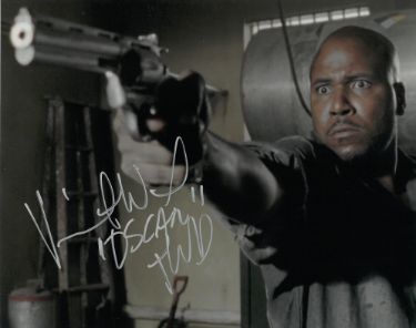 Vincent Ward Autographed The Walking Dead Oscar 8x10 Photo- COA-Powers Sports Memorabilia