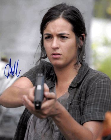 Alanna Masterson Autographed The Walking Dead Tara Chambler 8x10 Photo- COA-Powers Sports Memorabilia