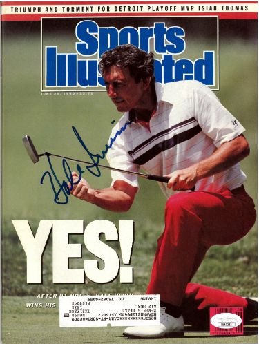 Hale Irwin Autographed Sports Illustrated Full Magazine 6/25/1990- JSA #EE63232 (US Open Champ)-Powers Sports Memorabilia
