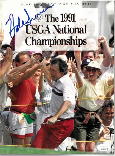 Hale Irwin Autographed 1991 USGA National Championships Full Magazine- JSA #EE63235 (no label)-Powers Sports Memorabilia