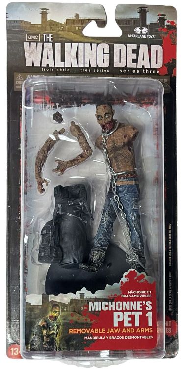 AMC The Walking Dead Michonne's Pet 1 5 inch Action Figure Series 3- McFarlane Toys-Powers Sports Memorabilia
