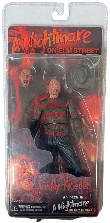 Freddy Krueger A Nightmare on Elm Street 2 Freddy's Revenge 7 inch Figure- Series 1- NECA-Powers Sports Memorabilia