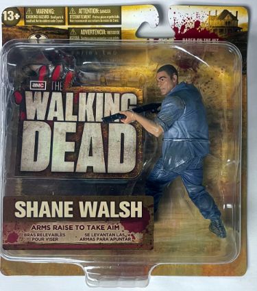 AMC The Walking Dead Shane Walsh 5 inch Action Figure Series 2- McFarlane Toys-Powers Sports Memorabilia