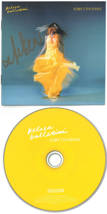 Kelsea Ballerini Autographed 2022 Subject To Change Album Cover Booklet w/ CD & Case- COA-Powers Sports Memorabilia