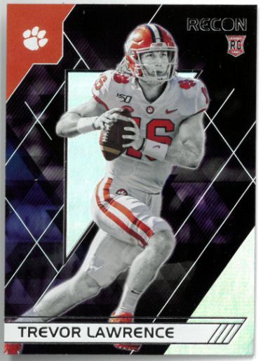 Trevor Lawrence 2021 Panini Chronicles Recon Draft Picks Rookie Card (RC) #132 (Clemson Tigers/Jacksonville Jaguars)-Powers Sports Memorabilia