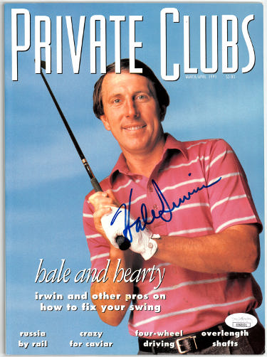 Hale Irwin Autographed Private Clubs Full Magazine March/April 1991- JSA #EE63231 (No Label)-Powers Sports Memorabilia