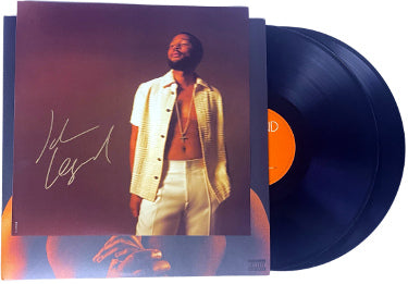 John Legend Autographed 2022 LEGEND Act 1 & 2 11X11 Art Card w/ Album Cover & Double LP imperfect?Çô COA-Powers Sports Memorabilia