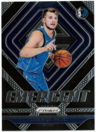 Luka Doncic 2018-19 Panini Prizm Emergent Rookie Card (RC) #3 (Dallas Mavericks)-Powers Sports Memorabilia