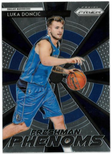 Luka Doncic 2018-19 Panini Prizm Freshman Phenoms Rookie Card (RC) #23 (Dallas Mavericks)-Powers Sports Memorabilia