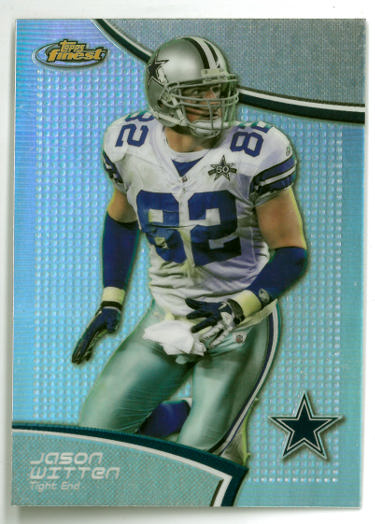 Jason Witten 2011 Topps Finest Refractor Card #29 (Dallas Cowboys)-Powers Sports Memorabilia