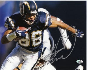 Keenan McCardell Autographed San Diego Chargers 8x10 Photo-Powers Sports Memorabilia