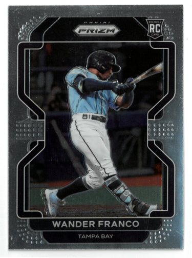 Wander Franco 2022 Panini Prizm Rookie Card (RC) #54 (Tampa Bay Rays)-Powers Sports Memorabilia