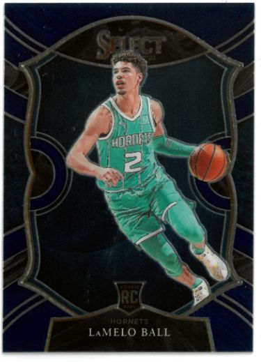LaMelo Ball 2020-21 Panini Select Concourse Rookie Card (RC) #63 (Charlotte Hornets)-Powers Sports Memorabilia