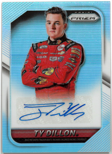 TY Dillon Autographed 2016 Panini Prizm Racing NASCAR Auto Card #TD-Powers Sports Memorabilia