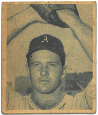 Bill McCahan 1948 Bowman Baseball Card #31 (Philadelphia Athletics)-Powers Sports Memorabilia