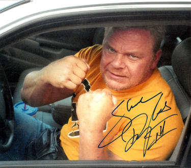Shane Douglas Autographed Wrestling 7.5x8.5 Photo- COA-Powers Sports Memorabilia