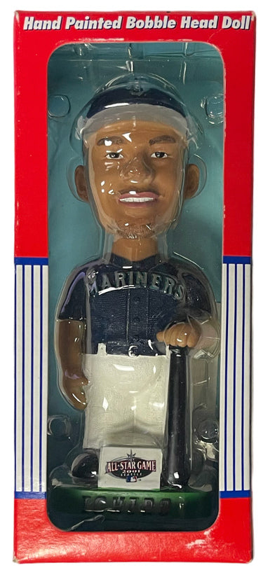 Ichiro Suzuki 2001 Bobble Dobbles Hand Painted Bobblehead All Star Game- Seattle Mariners-Powers Sports Memorabilia