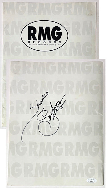 Gene Watson Autographed RMG Records 9x12 Press Kit- JSA #KK58311-Powers Sports Memorabilia