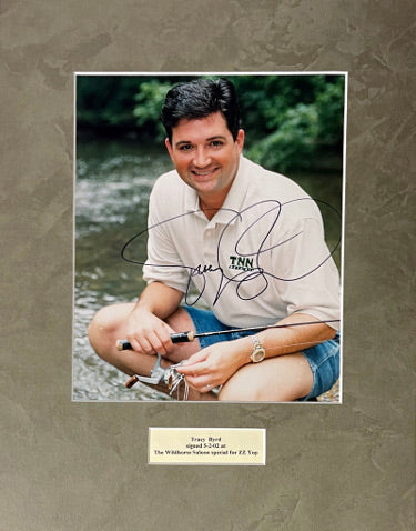 Tracy Byrd Autographed 8x10 Photo Custom Matted to 11x14- imperfect- COA-Powers Sports Memorabilia