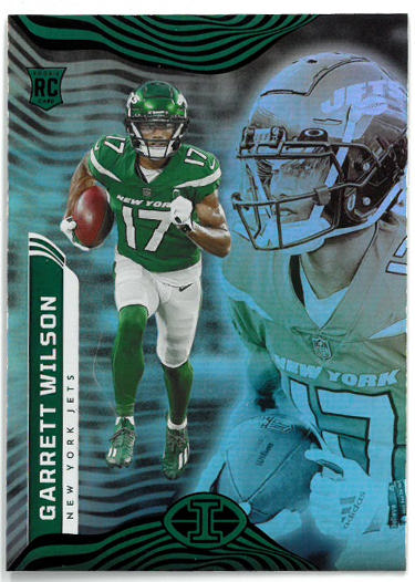 Garrett Wilson 2022 Panini Illusions Rookie Card (RC) #77 (New York Jets)-Powers Sports Memorabilia