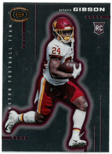 Antonio Gibson 2020 Panini Chronicles Dynagon Rookie Card (RC) #D-18 (Washington Commanders)-Powers Sports Memorabilia