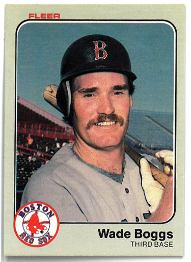 Wade Boggs 1983 Fleer Rookie Card (RC) #179 (Boston Red Sox/HOF)-Powers Sports Memorabilia