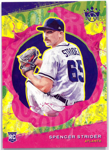 Spencer Strider 2022 Panini Diamond Baseball Rookie Card (RC) #142 (Atlanta Braves)-Powers Sports Memorabilia