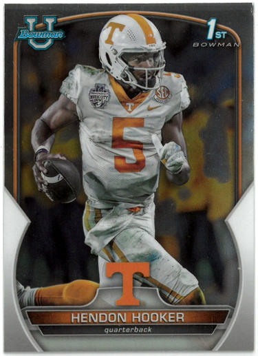 Hendon Hooker 2022 Bowman U Chrome 1st Rookie Card (RC) #21 (Tennessee/Lions)-Powers Sports Memorabilia
