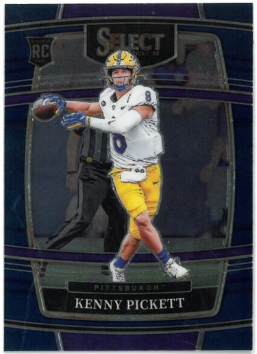 Kenny Pickett 2022 Panini Select Draft Picks Concourse Rookie Card (RC) #23 (Pittsburgh/Steelers)-Powers Sports Memorabilia
