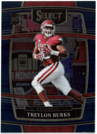 Treylon Burks 2022 Panini Draft Picks Concourse Rookie Card (RC) #6 (Arkansas/Titans)-Powers Sports Memorabilia
