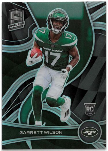 Garrett Wilson 2022 Panini Spectra Rookie Card (RC) #145 (New York Jets)-Powers Sports Memorabilia