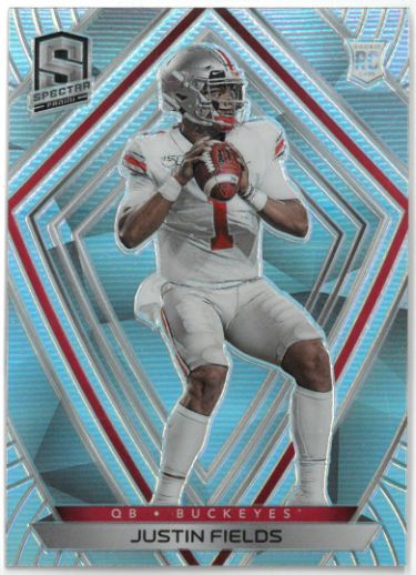 Justin Fields 2021 Panini Chronicles Spectra Draft Picks Rookie Card (RC) #280 (Ohio State/Chicago Bears)-Powers Sports Memorabilia