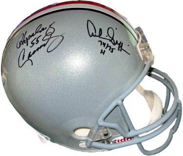 Hopalong Cassady & Archie Griffin dual Autographed Ohio State Buckeyes Riddell FS Rep Helmet w/ Heisman insc- Tri-Star Hologram-Powers Sports Memorabilia