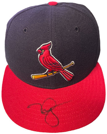 Mark McGwire Autographed MLB Authentics 59 St. Louis Cardinals Fitted Cap?Çô Beckett/COA-Powers Sports Memorabilia