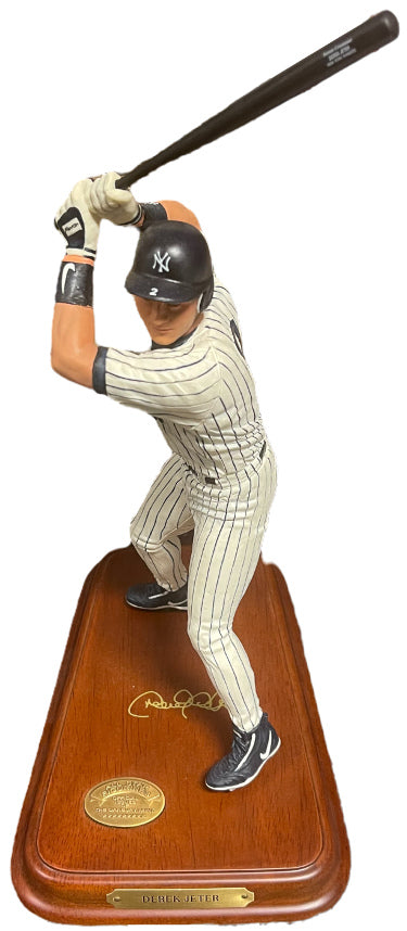 Derek Jeter New York Yankees All Star 9?ǥ Figurine/Sculpture - Danbury Mint COA #A3368-Powers Sports Memorabilia
