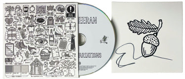 Ed Sheeran Autographed 2023 Autumn Variations Art Card/Booklet/CD- COA-Powers Sports Memorabilia