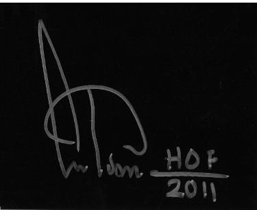 Artis Gilmore Autographed 4x5 Cut Signature w/ HOF 2011- COA (San Antonio Spurs/Chicago Bulls)-Powers Sports Memorabilia