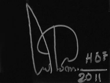 Artis Gilmore Autographed 4x5 Cut Signature w/ HOF 2011- COA (San Antonio Spurs/Chicago Bulls) - CTBL_037545-Powers Sports Memorabilia