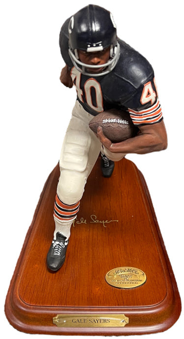 Gale Sayers Chicago Bears All Star Football Figurine/Statue 8.5?ǥ - Danbury Mint COO ?Çô PRISTINE/RARE-Powers Sports Memorabilia