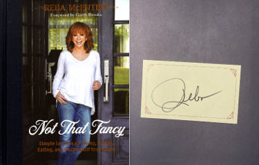 Reba McEntire Autographed 2023 Not That Fancy Hardcover Book Plated Edition- COA-Powers Sports Memorabilia