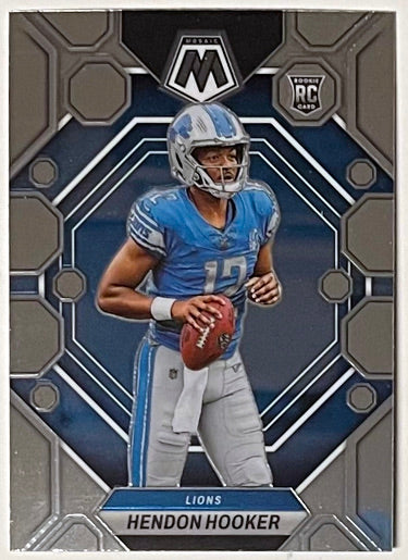 Hendon Hooker 2023 Mosaic Prizm Rookie Card (RC) #322 (Detroit Lions)-Powers Sports Memorabilia